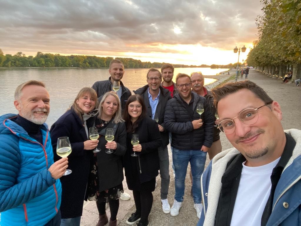 Team-Selfie in Eberbach